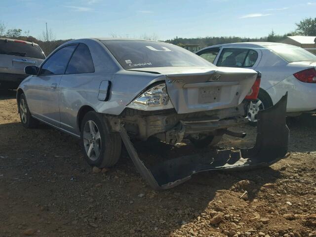 1HGEM22944L012076 - 2004 HONDA CIVIC EX SILVER photo 3