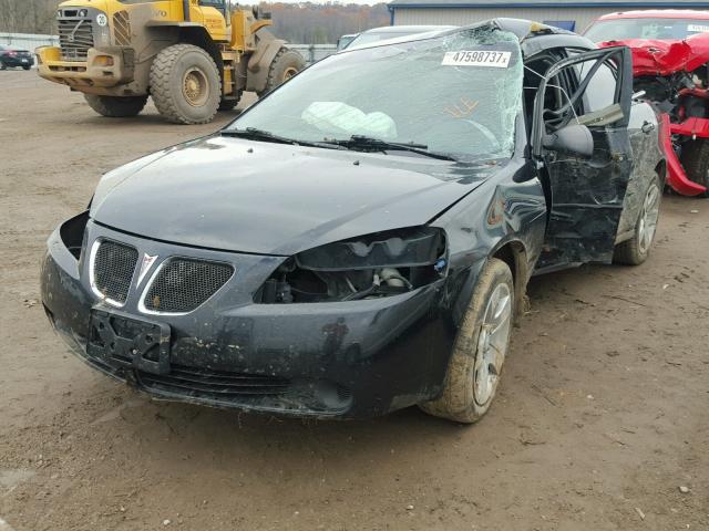 1G2ZG58B874224338 - 2007 PONTIAC G6 BASE BLACK photo 2