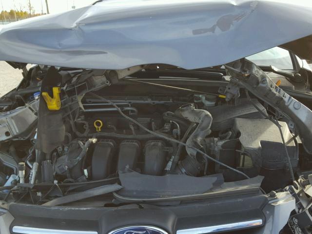 1FADP3F21EL269952 - 2014 FORD FOCUS SE GRAY photo 7