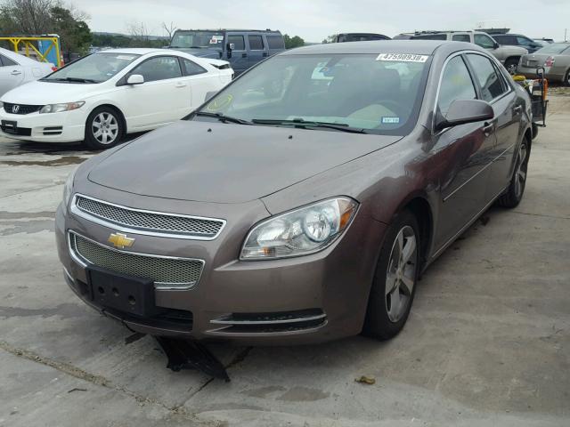 1G1ZC5EU7BF177502 - 2011 CHEVROLET MALIBU 1LT CHARCOAL photo 2