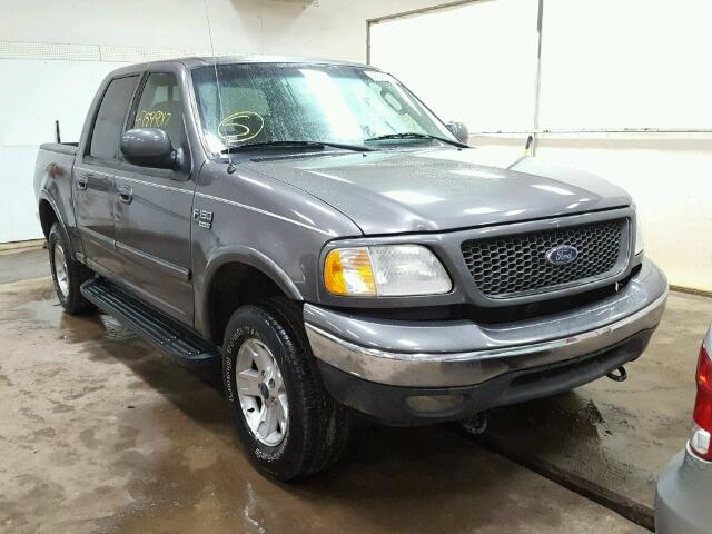 1FTRW08L82KC97143 - 2002 FORD F150 SUPER GRAY photo 1