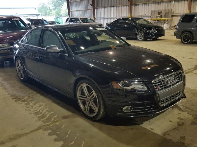 WAUKGAFL3CA033890 - 2012 AUDI S4 PRESTIG BLACK photo 1