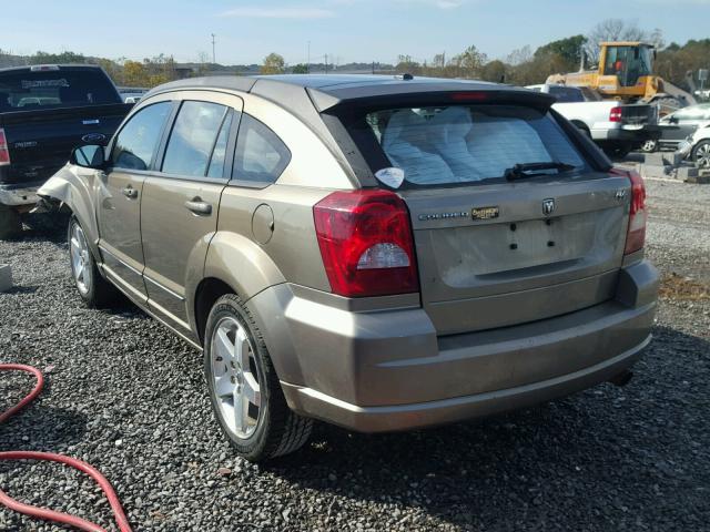 1B3HB78K28D674832 - 2008 DODGE CALIBER R/ BROWN photo 3