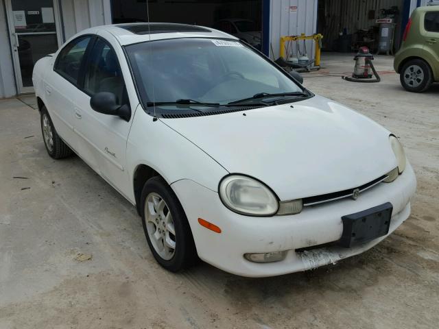 1P3AS46C21D148264 - 2001 PLYMOUTH NEON BASE WHITE photo 1