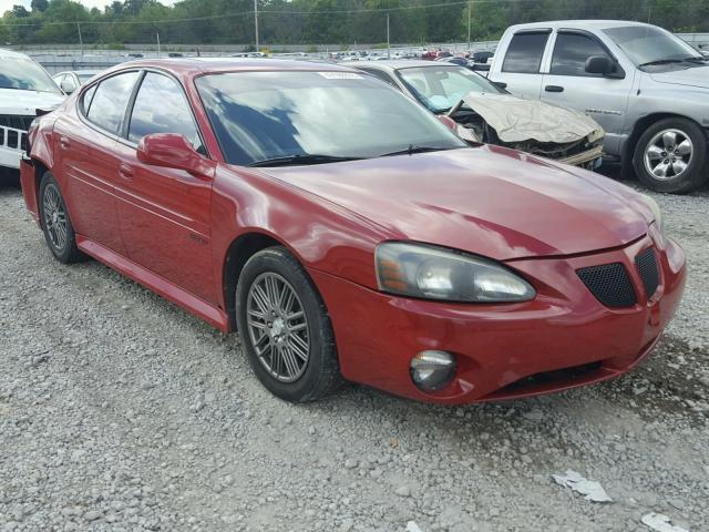2G2WP552881116709 - 2008 PONTIAC GRAND PRIX RED photo 1