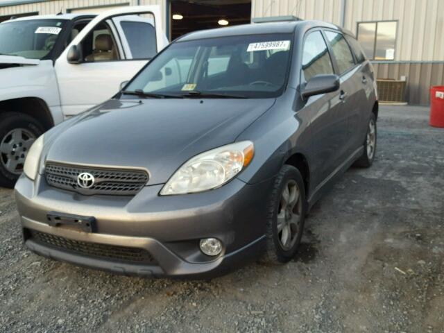 2T1KR32E66C561035 - 2006 TOYOTA COROLLA MA GRAY photo 2