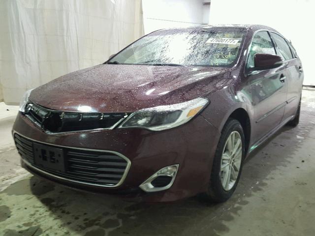 4T1BK1EB6EU092648 - 2014 TOYOTA AVALON BAS 红色 照片 2