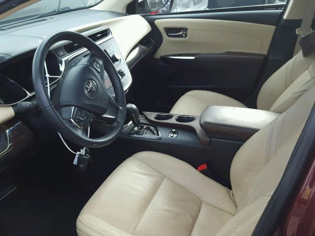 4T1BK1EB6EU092648 - 2014 TOYOTA AVALON BAS 红色 照片 5