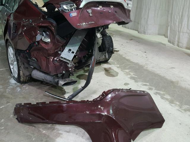 4T1BK1EB6EU092648 - 2014 TOYOTA AVALON BAS 红色 照片 9