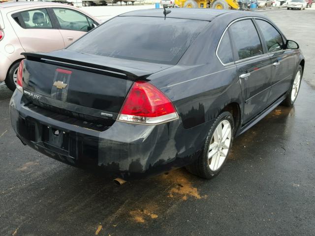 2G1WC5E37E1118102 - 2014 CHEVROLET IMPALA LIM BLACK photo 4