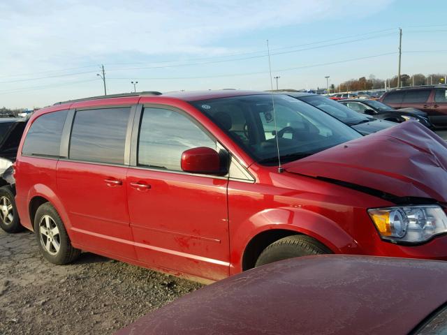 2C4RDGCG5CR210083 - 2012 DODGE GRAND CARA RED photo 1