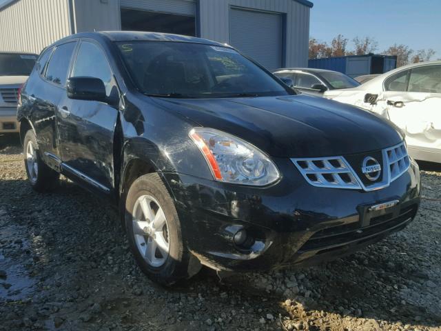 JN8AS5MT7DW525371 - 2013 NISSAN ROGUE S BLACK photo 1