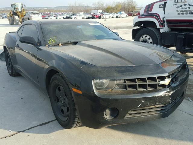 2G1FA1E35D9223056 - 2013 CHEVROLET CAMARO LS BLACK photo 1