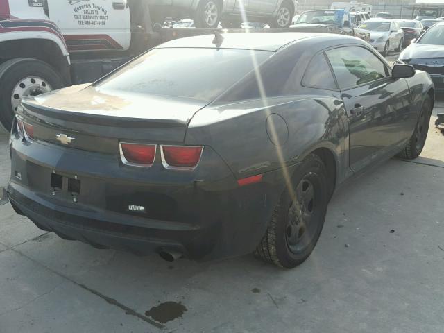 2G1FA1E35D9223056 - 2013 CHEVROLET CAMARO LS BLACK photo 4