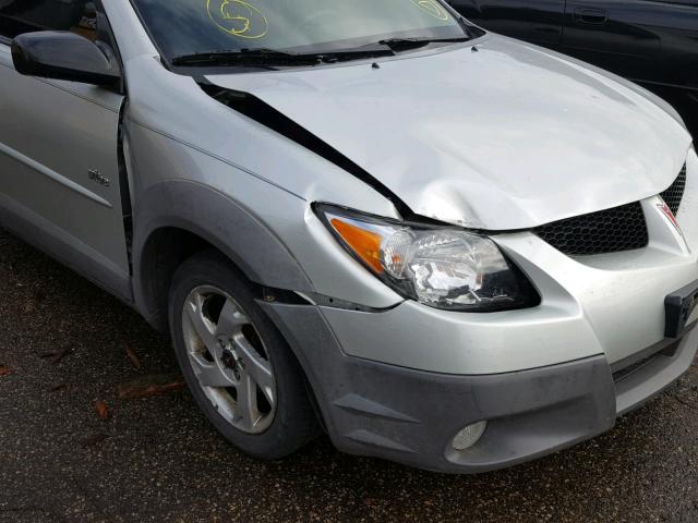 5Y2SL62843Z416204 - 2003 PONTIAC VIBE SILVER photo 9