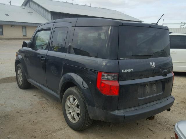 5J6YH28758L017731 - 2008 HONDA ELEMENT EX BLACK photo 3