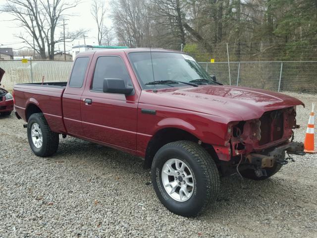 1FTZR15E87PA29710 - 2007 FORD RANGER SUP RED photo 1