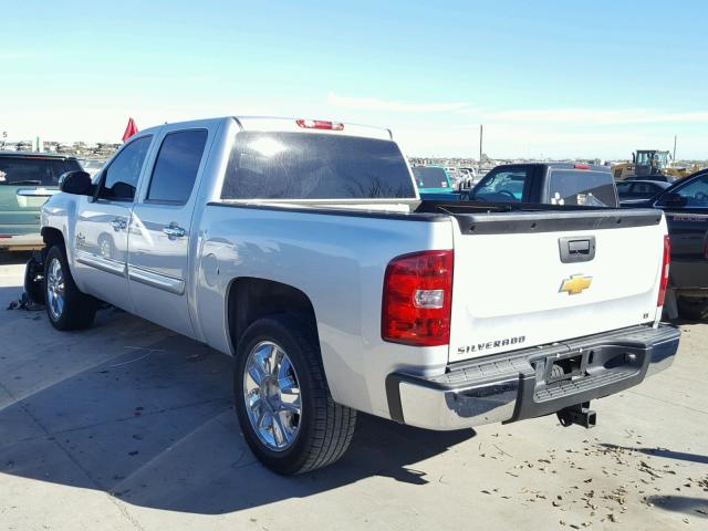 3GCPCSE03DG256080 - 2013 CHEVROLET SILVERADO GRAY photo 3