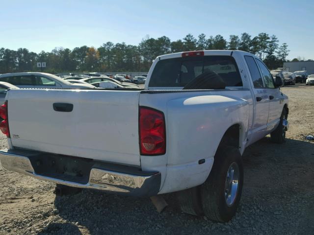 3D7ML48LX9G516945 - 2009 DODGE RAM 3500 WHITE photo 4