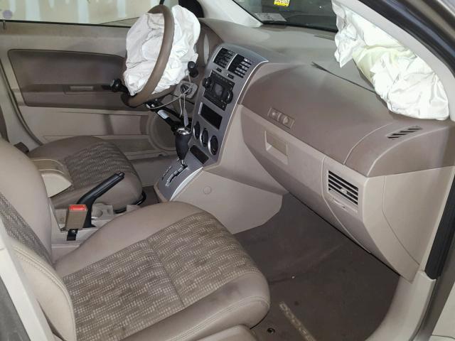 1B3HB28B28D574734 - 2008 DODGE CALIBER TAN photo 5