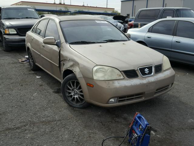 KL5JJ52Z04K013695 - 2004 SUZUKI FORENZA LX TAN photo 1