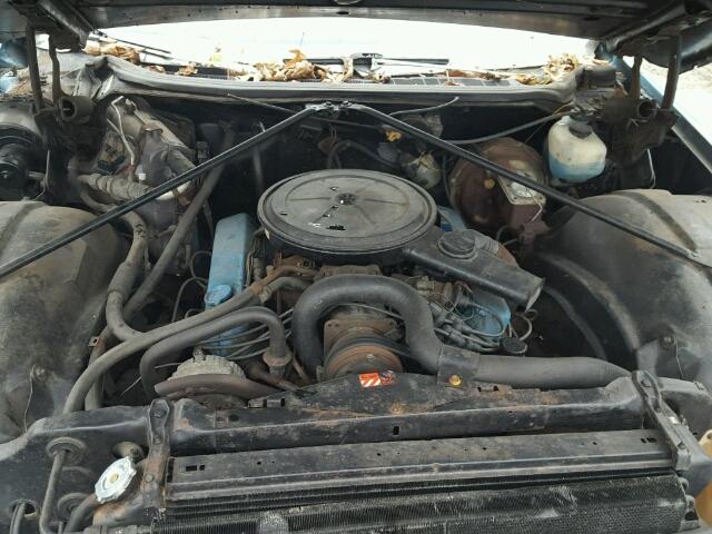 6D47R2E379301 - 1972 CADILLAC DEVILLE BLUE photo 7