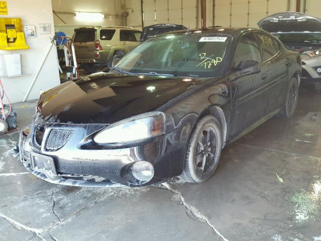 2G2WS522951167280 - 2005 PONTIAC GRAND PRIX BLACK photo 2