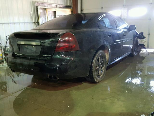 2G2WS522951167280 - 2005 PONTIAC GRAND PRIX BLACK photo 4