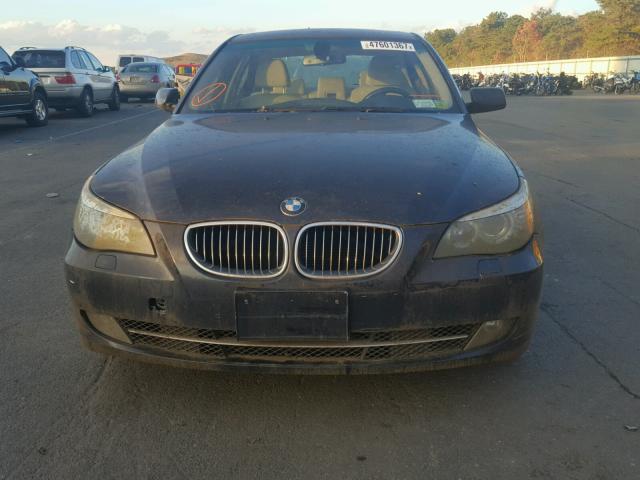 WBANV13598BZ48107 - 2008 BMW 528 XI BLACK photo 7