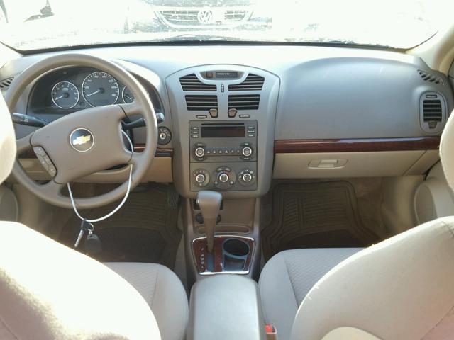 1G1ZS58F67F172069 - 2007 CHEVROLET MALIBU LS თაფლისფერი ფოტო 9