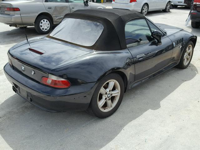 WBACN33431LK49579 - 2001 BMW Z3 2.5 BLACK photo 4