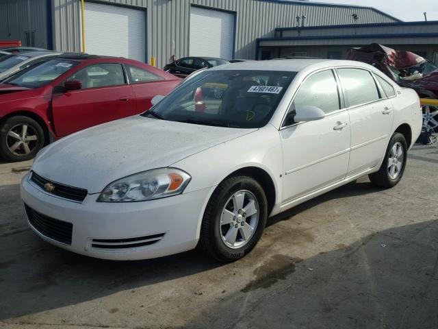 2G1WT58K469257724 - 2006 CHEVROLET IMPALA LT WHITE photo 2