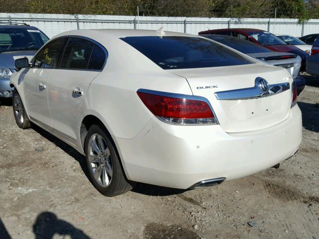 1G4GF5E37DF215175 - 2013 BUICK LACROSSE P WHITE photo 3