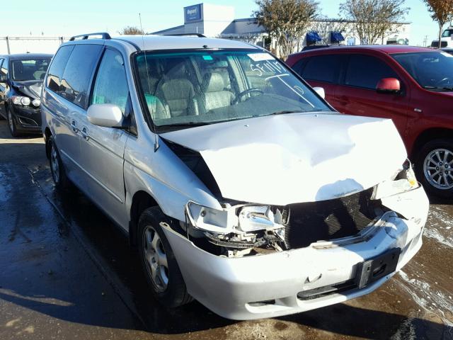 5FNRL18702B007699 - 2002 HONDA ODYSSEY EX SILVER photo 1