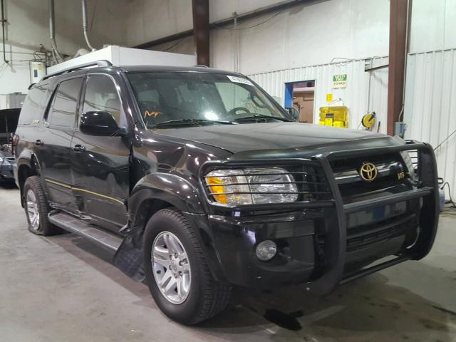 5TDBT48A16S272499 - 2006 TOYOTA SEQUOIA LI BLACK photo 1