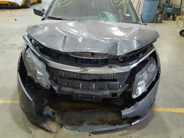 3FAHP0HA9CR207525 - 2012 FORD FUSION SE GRAY photo 9