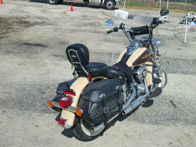 1HD1BWV16EB051029 - 2014 HARLEY-DAVIDSON FLSTC HERI BROWN photo 4