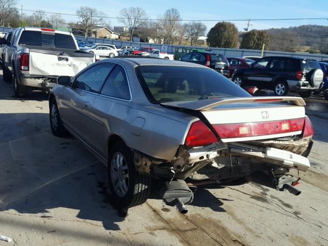 1HGCG22532A003051 - 2002 HONDA ACCORD EX BEIGE photo 3