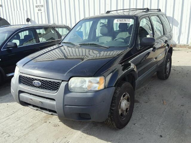 1FMYU02194KB37280 - 2004 FORD ESCAPE XLS BLACK photo 2