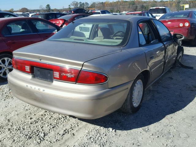 2G4WS52J411233954 - 2001 BUICK CENTURY CU TAN photo 4