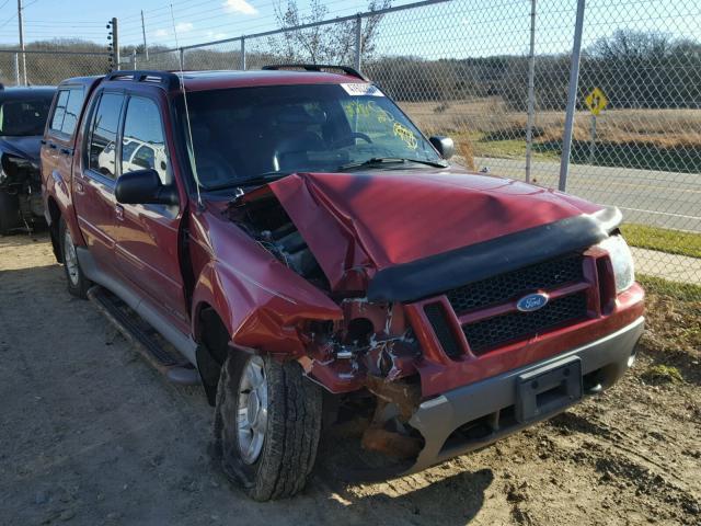 1FMZU77E92UC70048 - 2002 FORD EXPLORER S MAROON photo 1