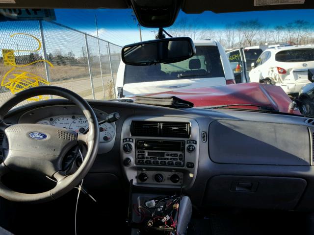 1FMZU77E92UC70048 - 2002 FORD EXPLORER S MAROON photo 9