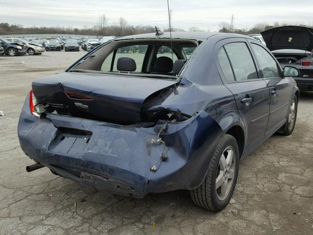 1G1AT58H397197309 - 2009 CHEVROLET COBALT LT BLUE photo 4