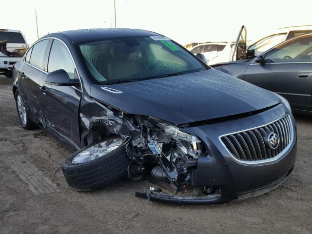 2G4GR5ER4C9213967 - 2012 BUICK REGAL GRAY photo 1