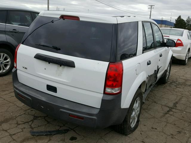 5GZCZ23D74S878465 - 2004 SATURN VUE WHITE photo 4