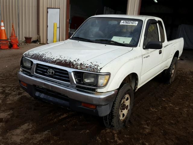 4TAVN73F9SZ053984 - 1995 TOYOTA TACOMA XTR WHITE photo 2