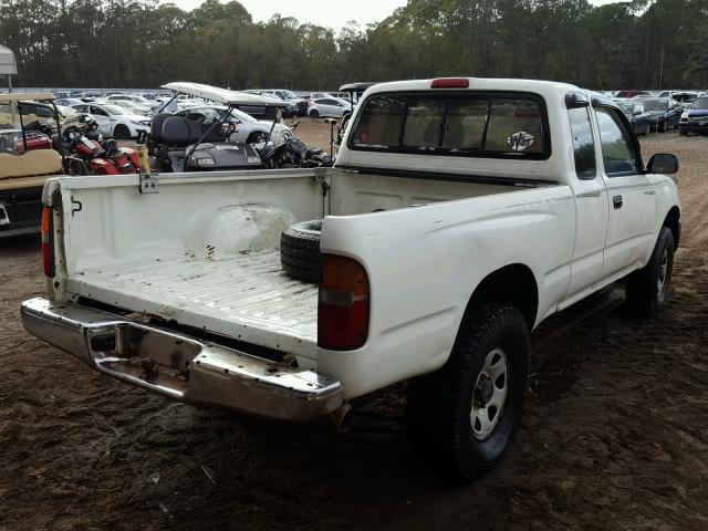 4TAVN73F9SZ053984 - 1995 TOYOTA TACOMA XTR WHITE photo 4