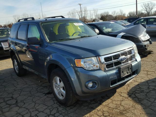 1FMCU0D70AKA72830 - 2010 FORD ESCAPE XLT TEAL photo 1