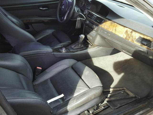 WBAWC73589E269572 - 2009 BMW 335 XI GRAY photo 5