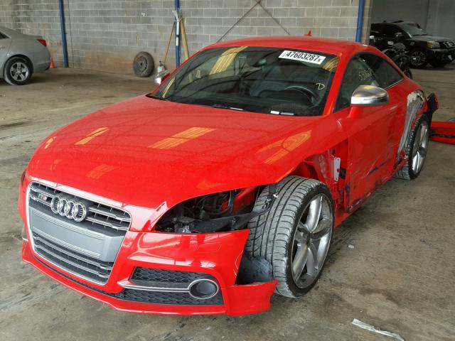 TRUK1AFK9D1002484 - 2013 AUDI TTS PRESTI RED photo 2